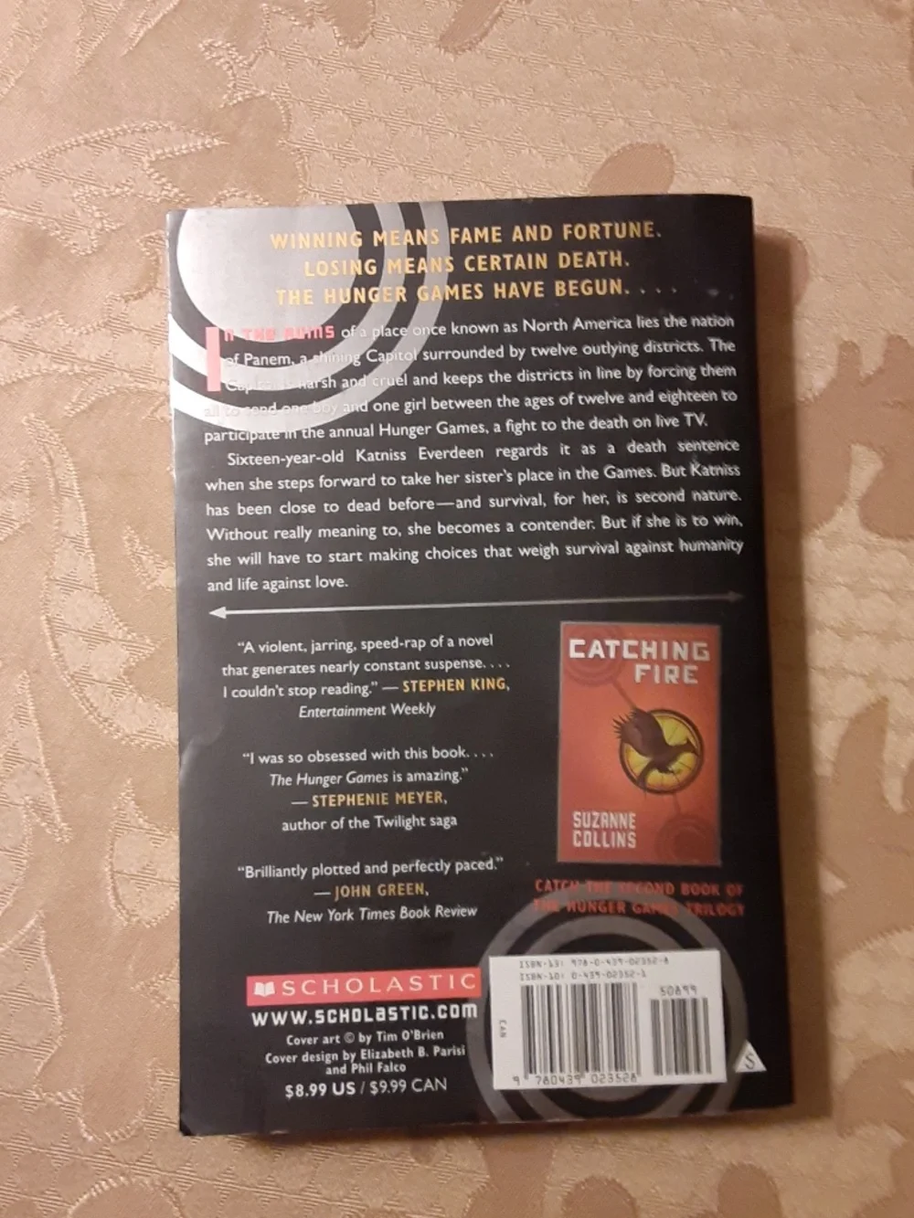 The Hunger Games Paperback Book